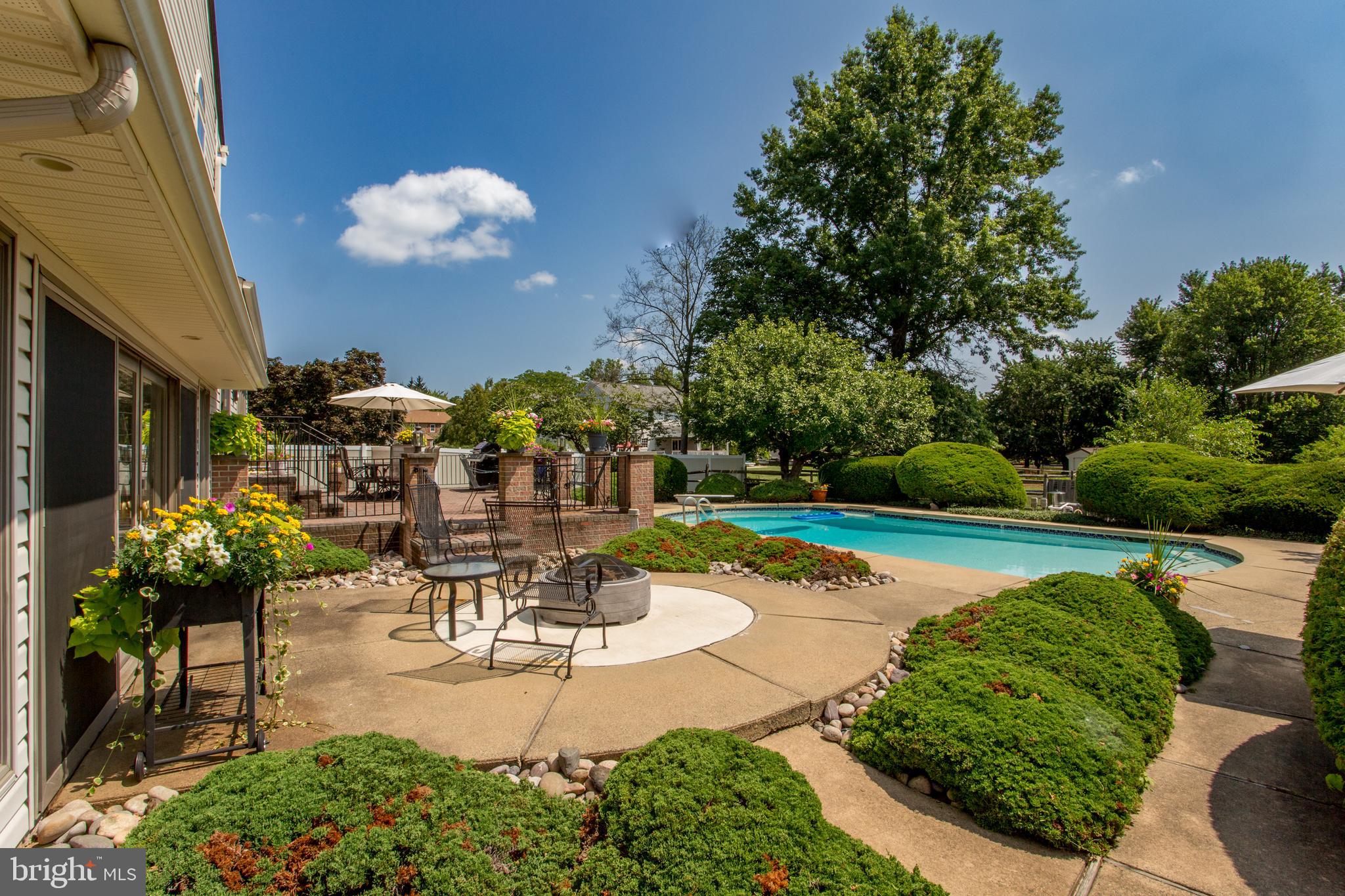 2018 Buckingham Drive Jamison, PA 18929 - Photo 23 of 28 a view of a swimming pool with a patio