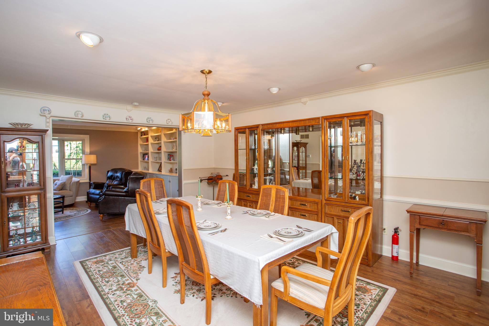 2018 Buckingham Drive Jamison, PA 18929 - Photo 5 of 28 a view of a dining room with furniture window and wooden floor