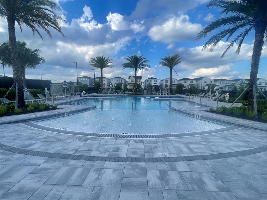 1577 Pinecliff Drive Apopka, FL 32703 - Photo 32 of 37 a view of a swimming pool with a yard