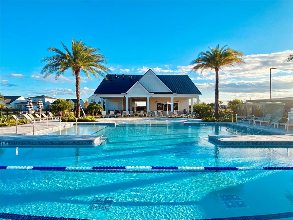 1577 Pinecliff Drive Apopka, FL 32703 - Photo 36 of 37 a view of swimming pool with outdoor seating and yard