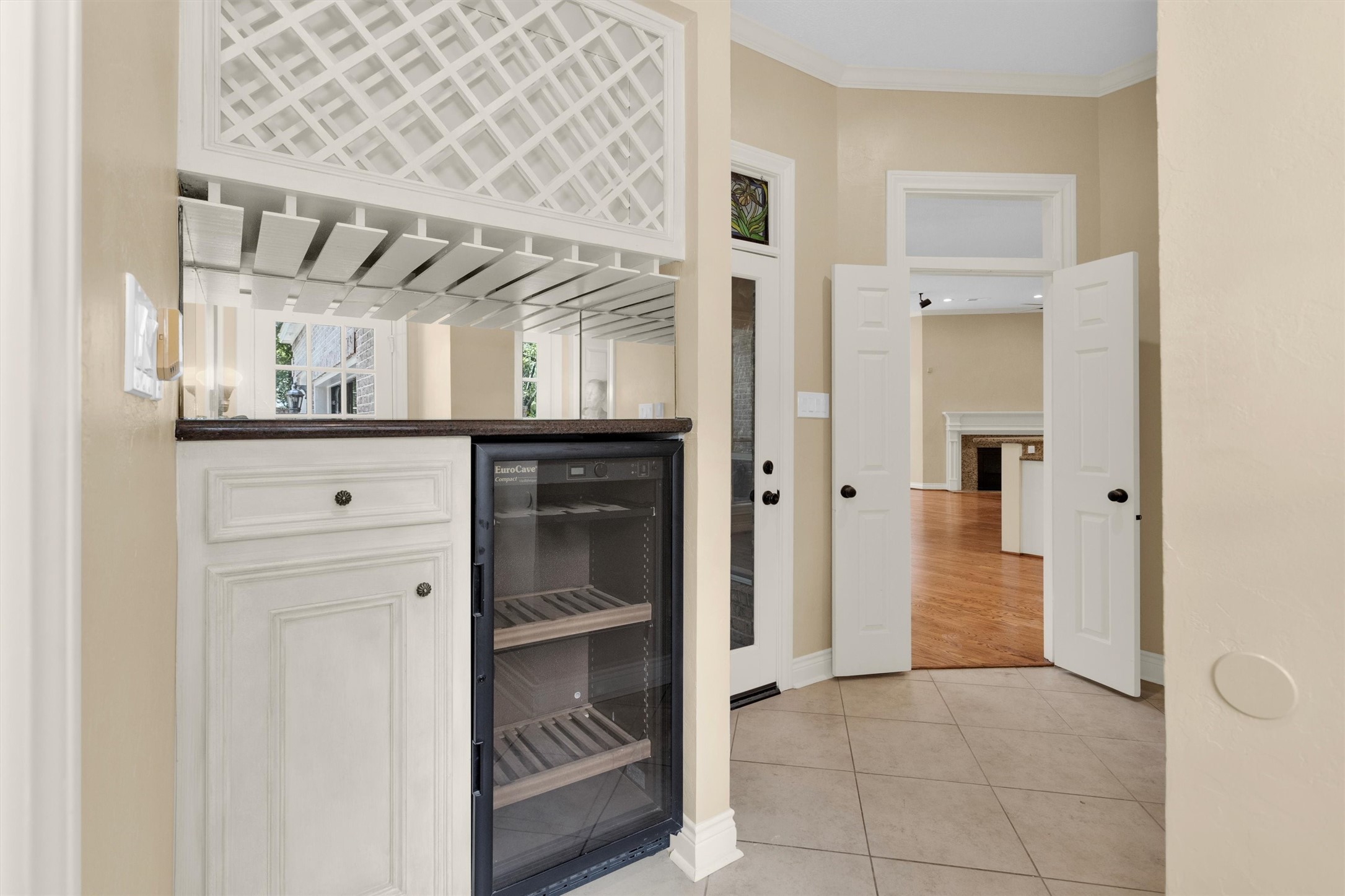263 Saddle Ridge Spring, TX 77380 - Photo 31 of 50 Wine Storage and Frig located off of the Kitchen.