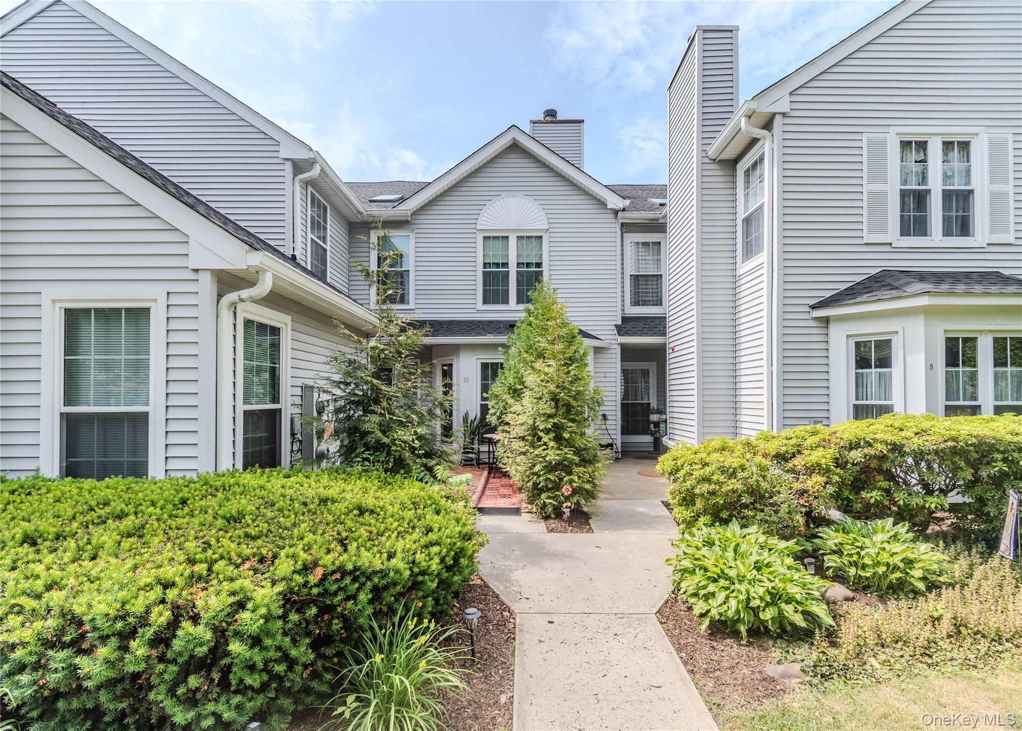 Beautiful entryway to landscaped private serene patio for relaxing