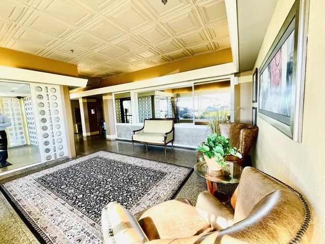 a living room with a couch