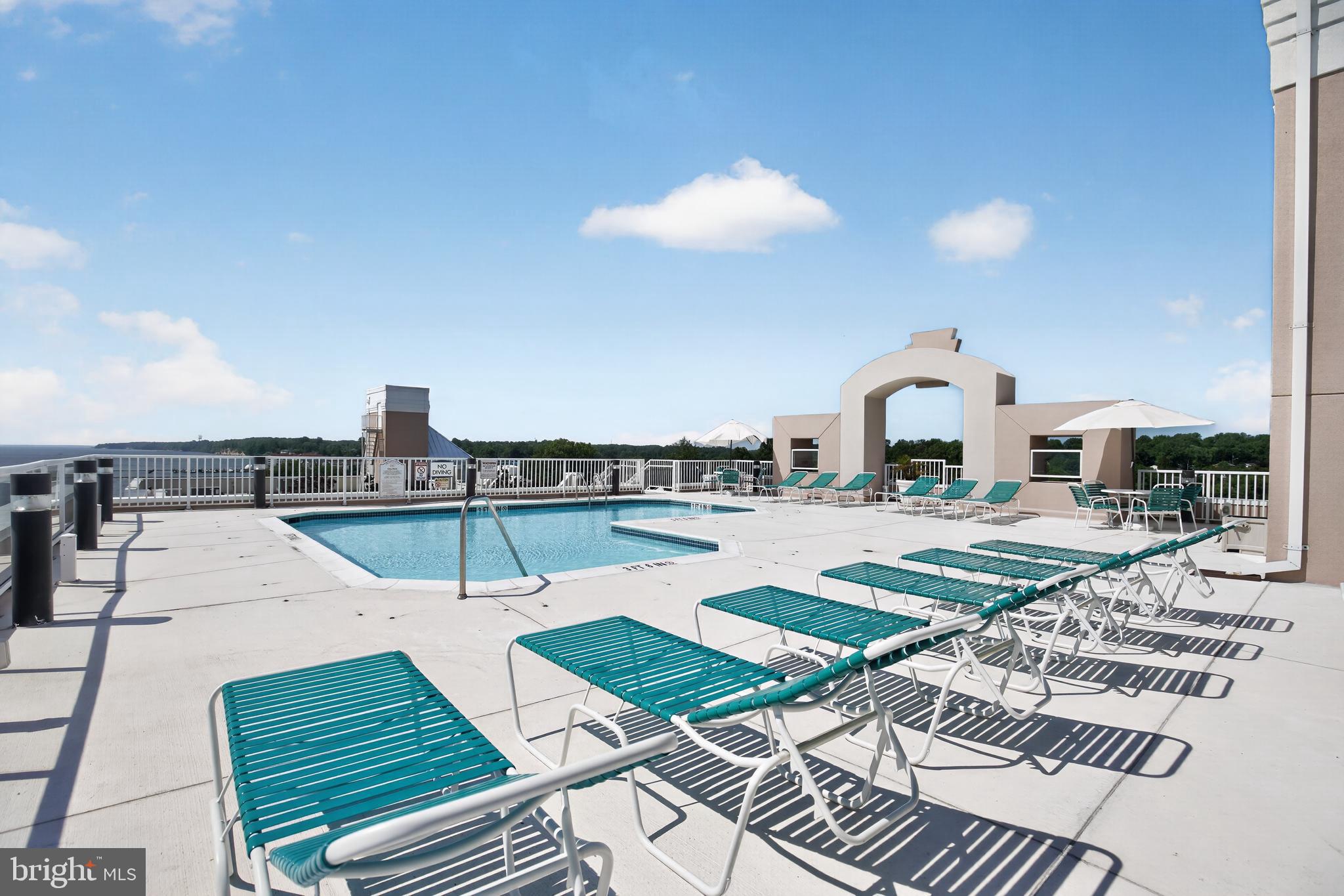 8501 Bayside Road, Unit 604 Chesapeake Beach, MD 20732 - Photo 31 of 42 Roof Top Pool