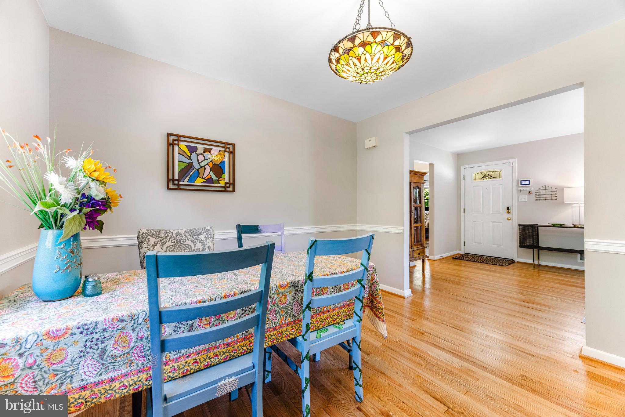 922 Cherokee Trail Frederick, MD 21701 - Photo 11 of 40 a view of a room with wooden floor and a table