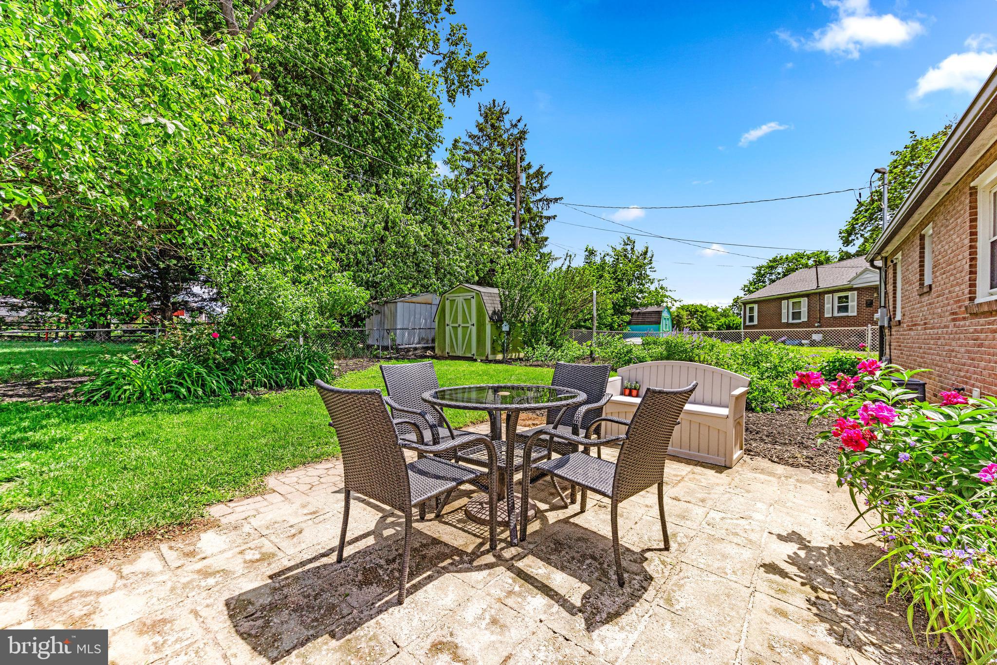 922 Cherokee Trail Frederick, MD 21701 - Photo 31 of 40 a view of backyard with sitting area and garden