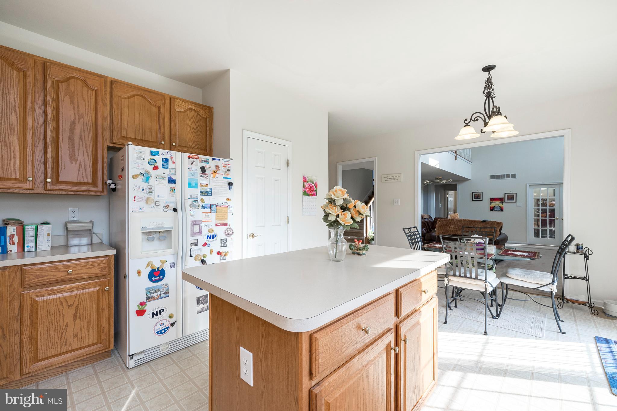 877 Church Road Harleysville, PA 19438 - Photo 24 of 48 a view of kitchen center island and living room