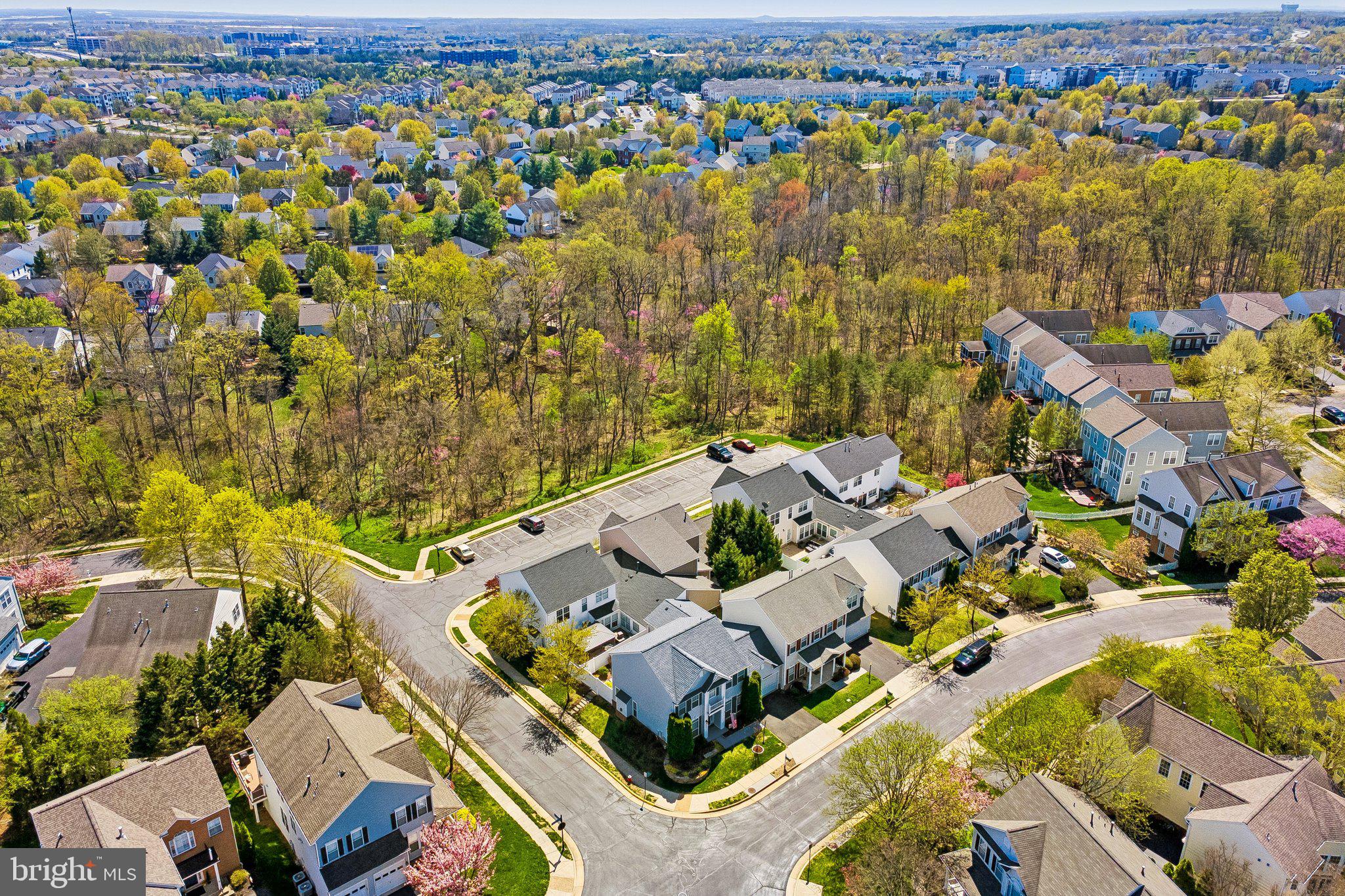 43351 Fullerton Street Ashburn, VA 20147 - Photo 38 of 41 an aerial view of residential houses with outdoor space