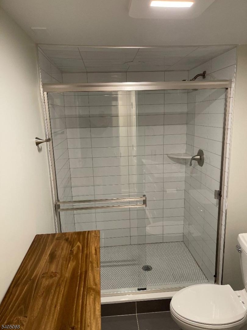 211 Washington Street, Unit 2 Hackettstown, NJ 07840 - Photo 21 of 30 a bathroom with a toilet and shower