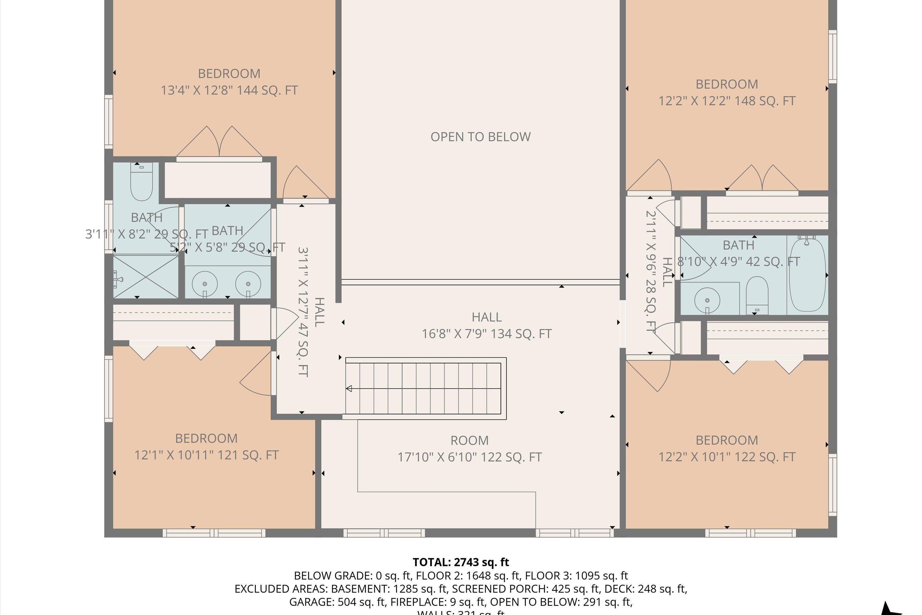 312 Horseshoe Farm Road Pembroke, VA 24136 - Photo 4 of 70 02-Second Floor