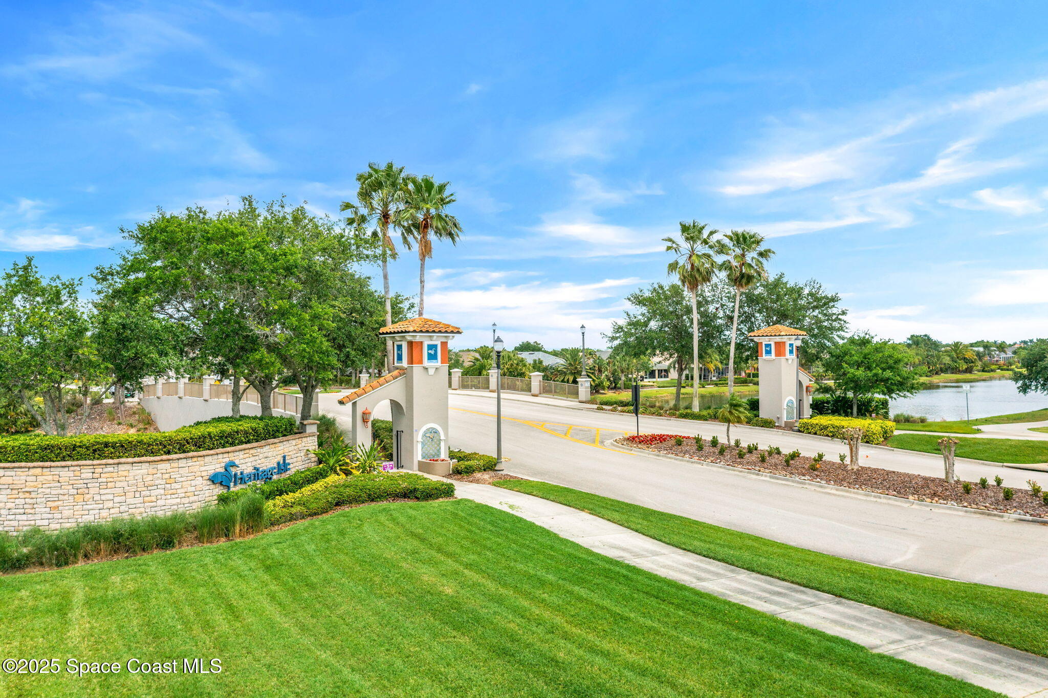 3130 Le Conte Street Melbourne, FL 32940 - Photo 34 of 35 a view of a garden with a bench and trees