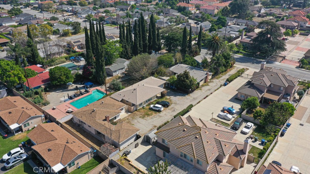 4331 Maxson Road El Monte, CA 91732 - Photo 31 of 32 an aerial view of multiple houses with yard