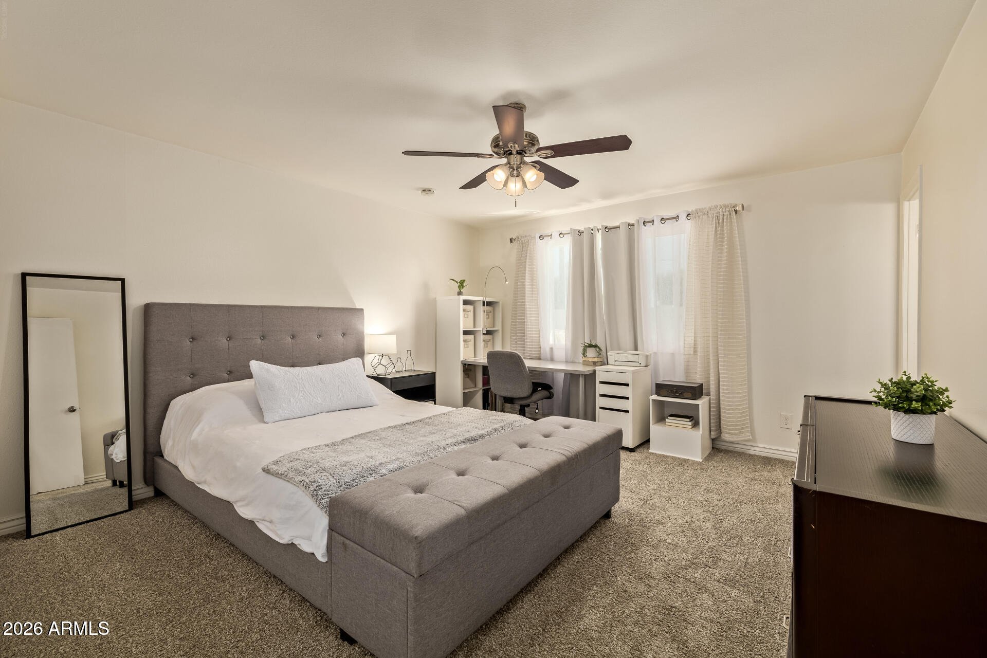 3101 West Shangri-la Road Phoenix, AZ 85029 - Photo 22 of 37 a bedroom with a bed and window