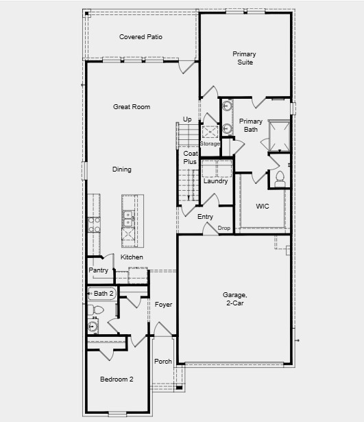 18107 Prairie Run Lane Hockley, TX 77447 - Photo 37 of 38 Floor Plan