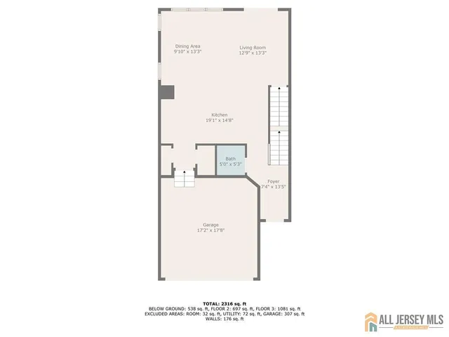 a picture of a floor plan