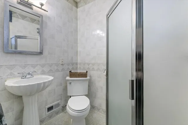 a view of a children room with garage