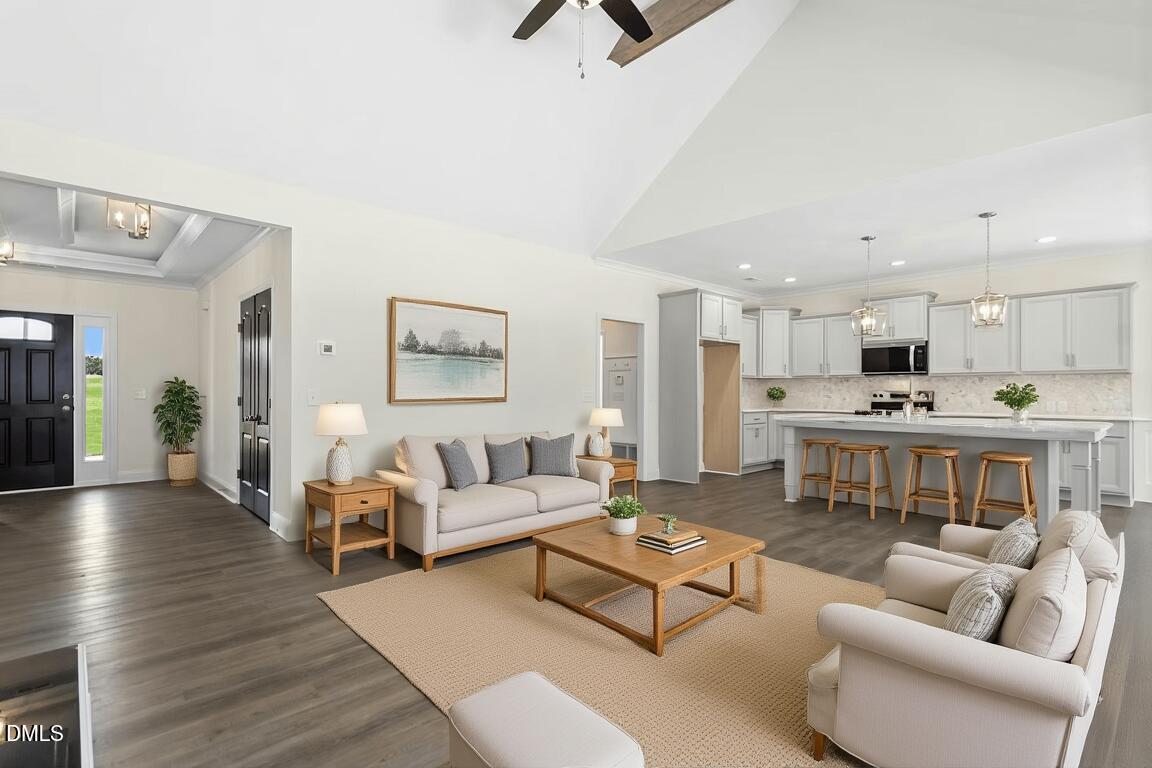 776 Shadetree Road Benson, NC 27504 - Photo 3 of 35 a living room with furniture and a table