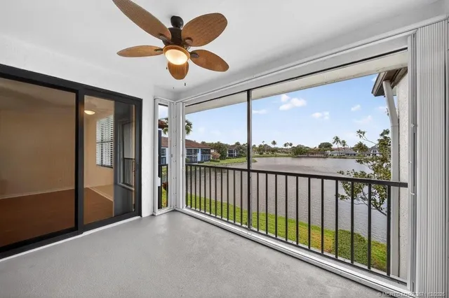 a view of an outdoor space and a lake view