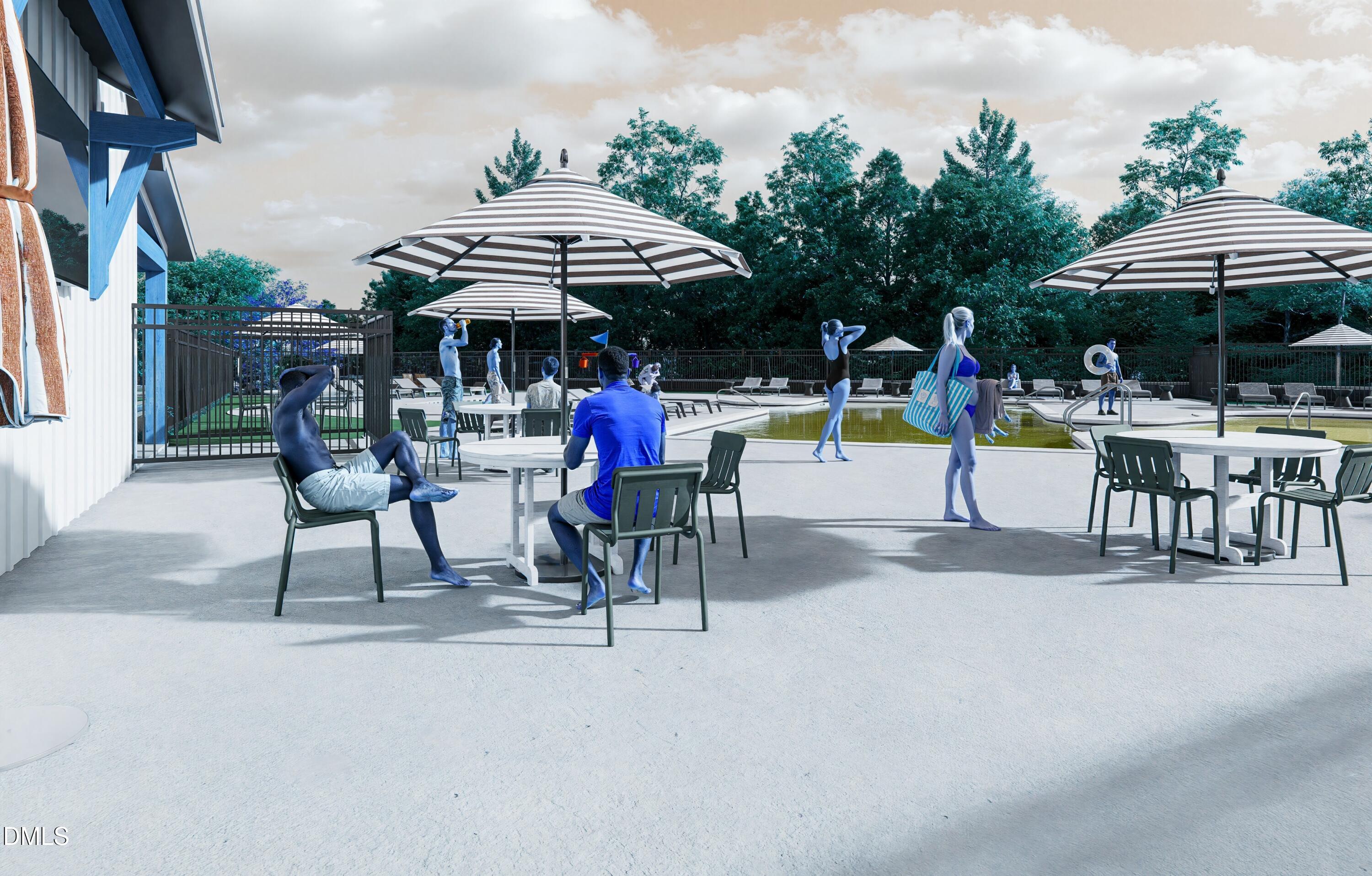 430 Rowe Way Knightdale, NC 27545 - Photo 49 of 51 Silverstone Community Amenity Rendering