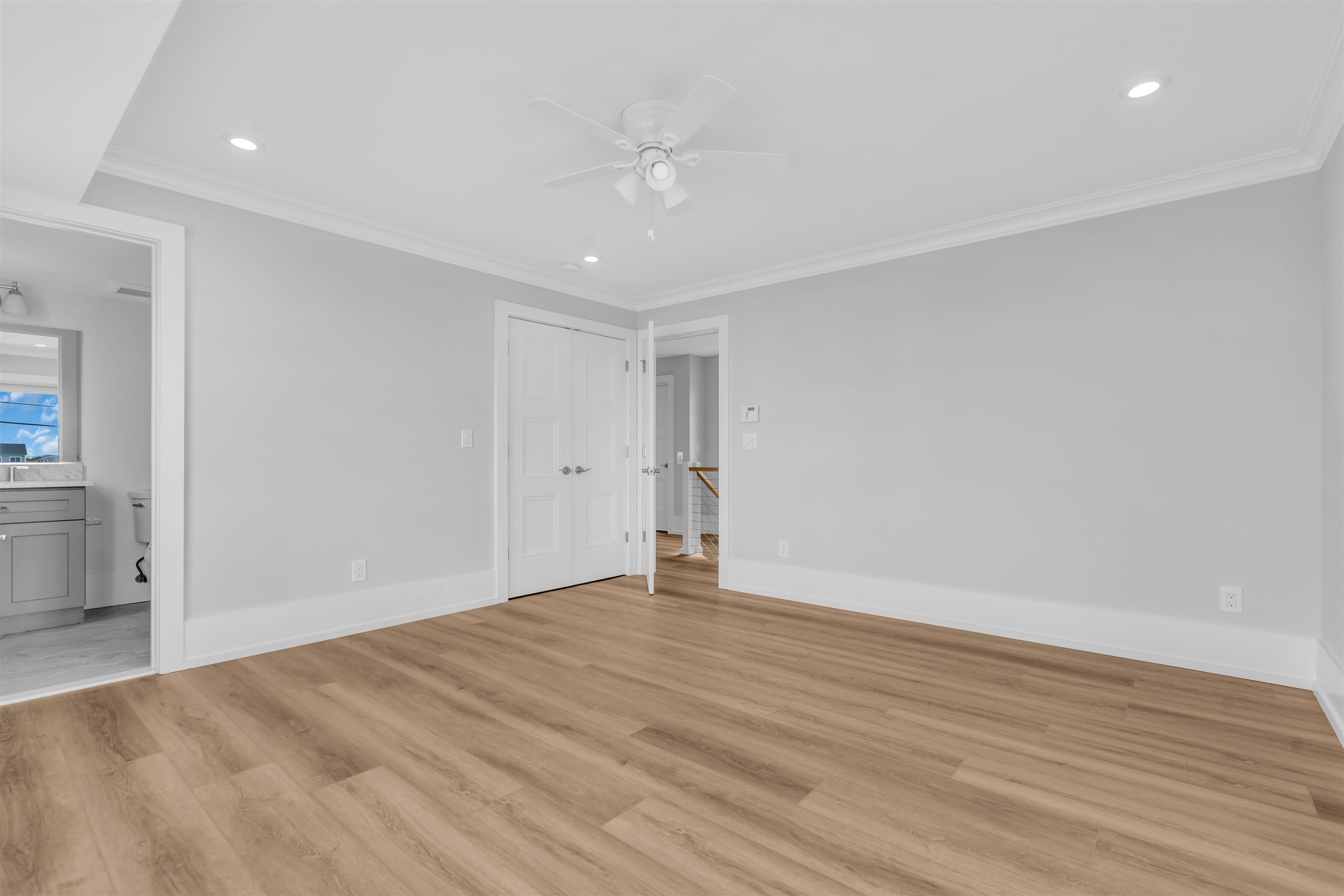 117 Taylor Strathmere, NJ 08248 - Photo 27 of 50 a view of an empty room with wooden floor