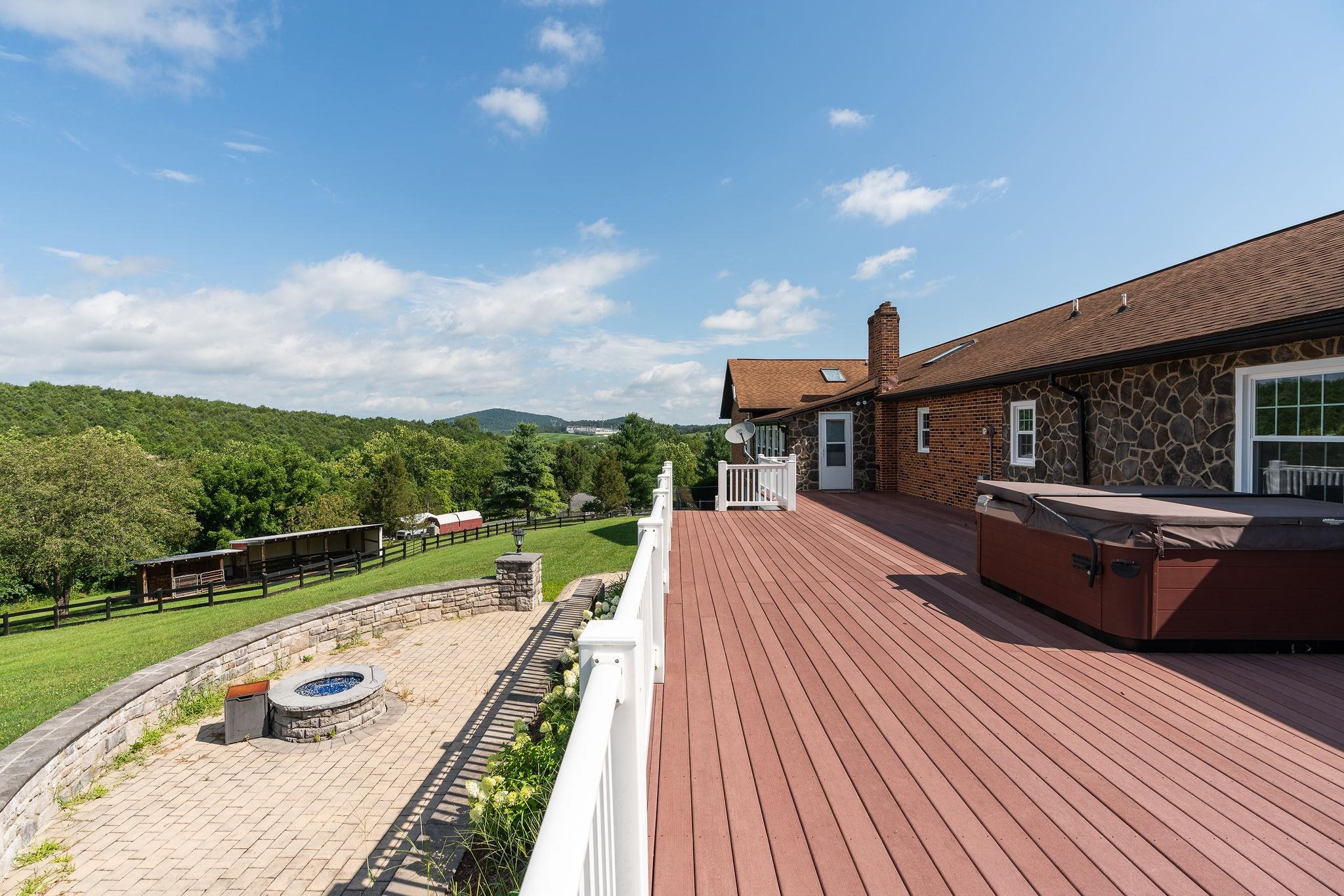308 Stonewall Road Weyers Cave, VA 24486 - Photo 16 of 71 a view of swimming pool with lounge chair