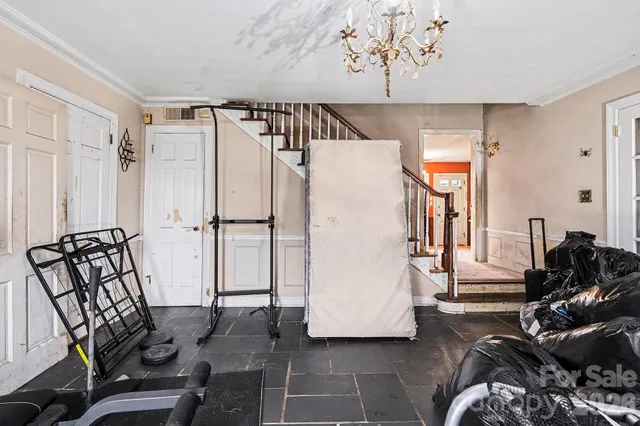 a view of a livingroom with furniture and a couch