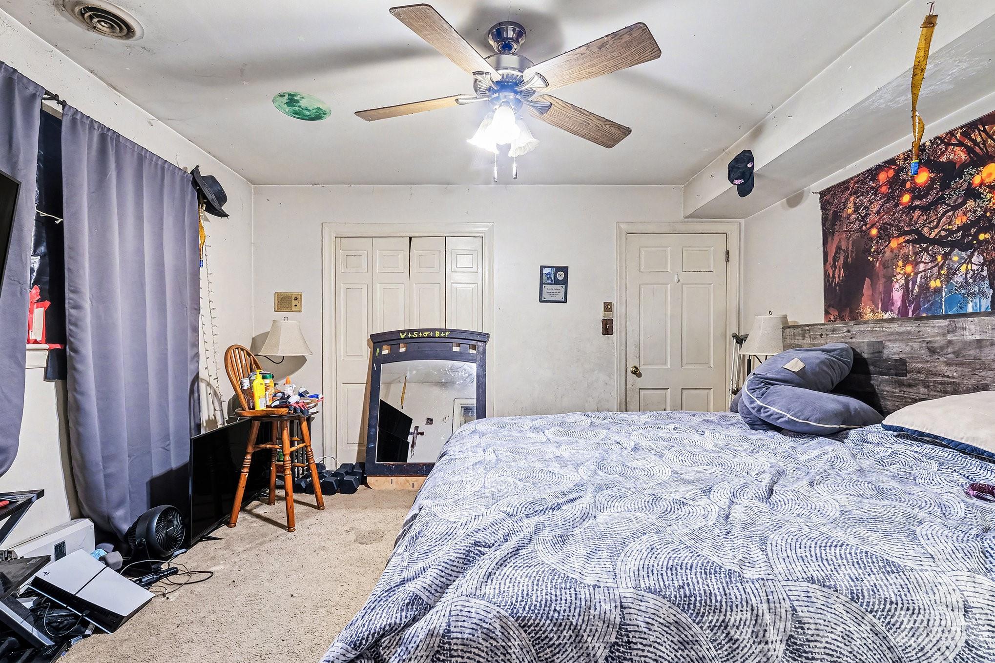118 Hord Road Lawndale, NC 28090 - Photo 29 of 41 a bed room with a bed and a chair