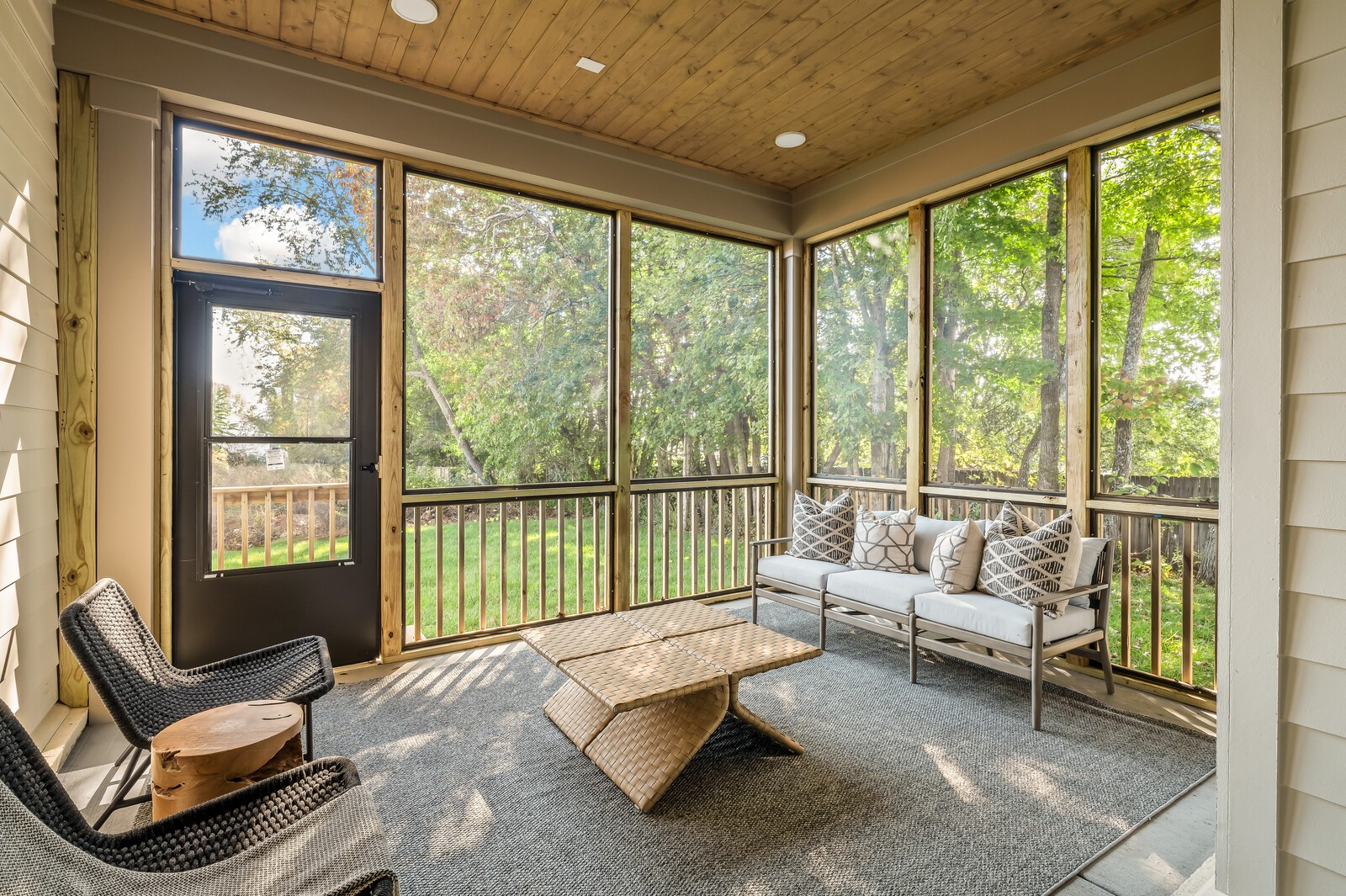 2925 Torrence Trail Spring Hill, TN 37174 - Photo 21 of 22 a living room with furniture and floor to ceiling windows
