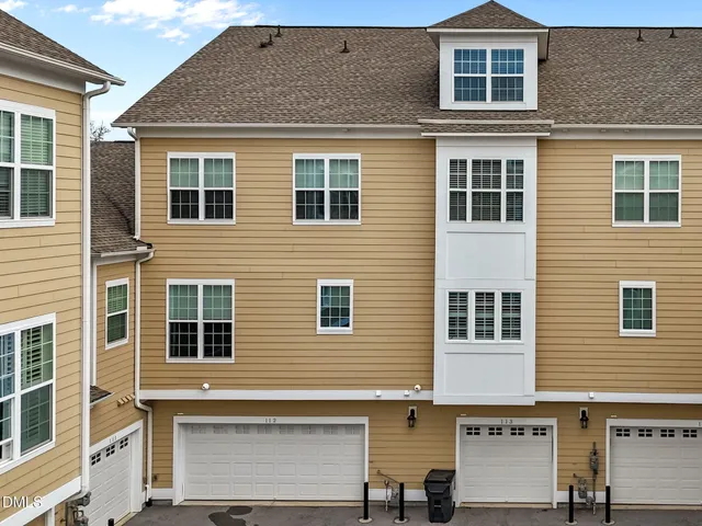 a front view of a building