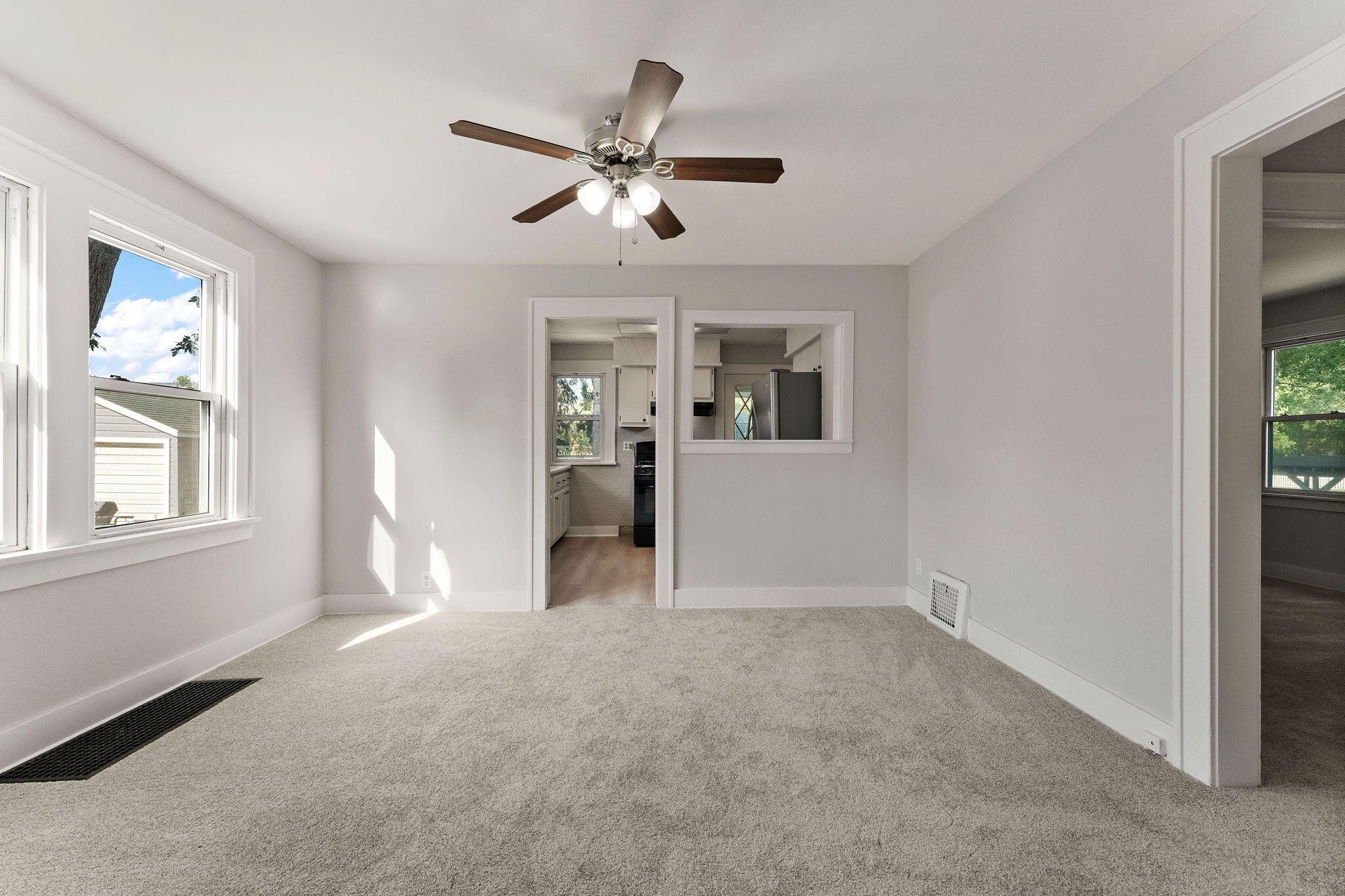 511 North West Street Crown Point, IN 46307 - Photo 12 of 17 an empty room with windows and cabinet