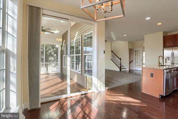 a view of a living room