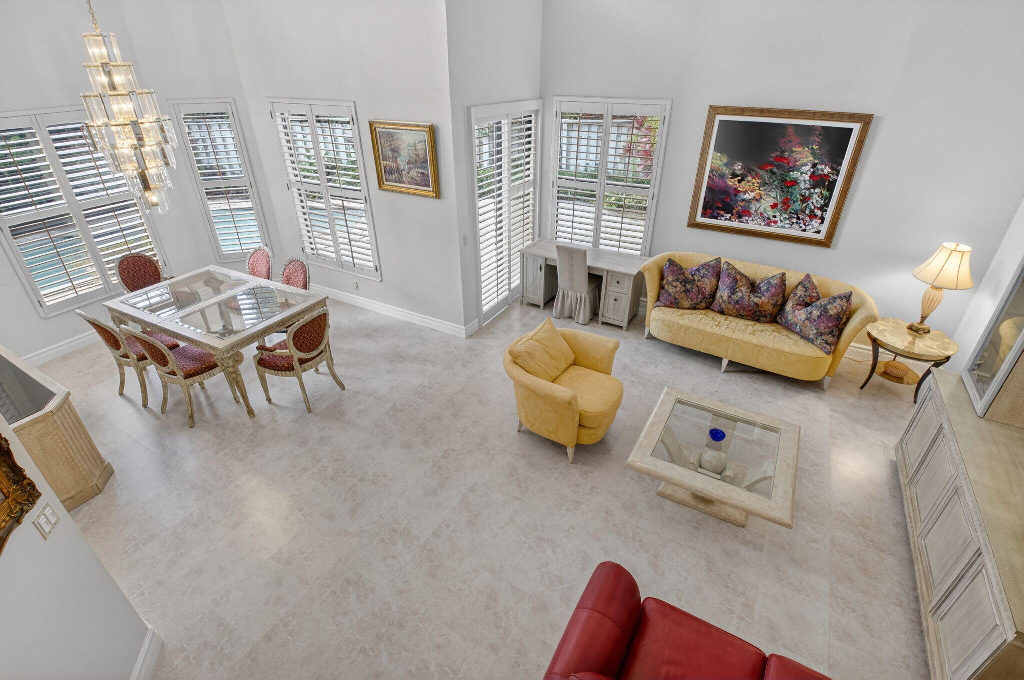 6395 Northwest 24th Avenue Boca Raton, FL 33496 - Photo 13 of 88 a living room with furniture and a table
