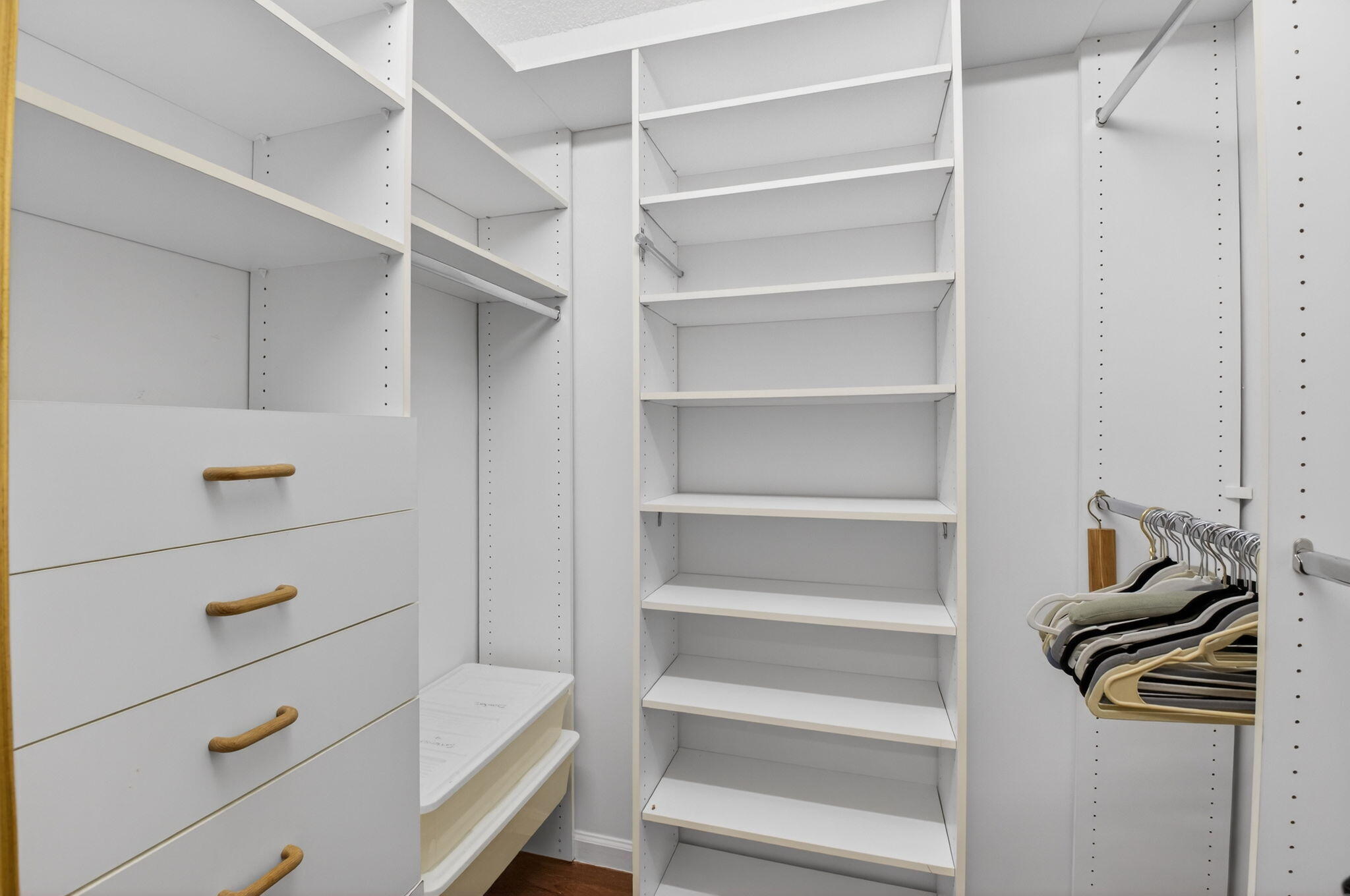 6395 Northwest 24th Avenue Boca Raton, FL 33496 - Photo 29 of 88 a view of walk in closet with empty racks