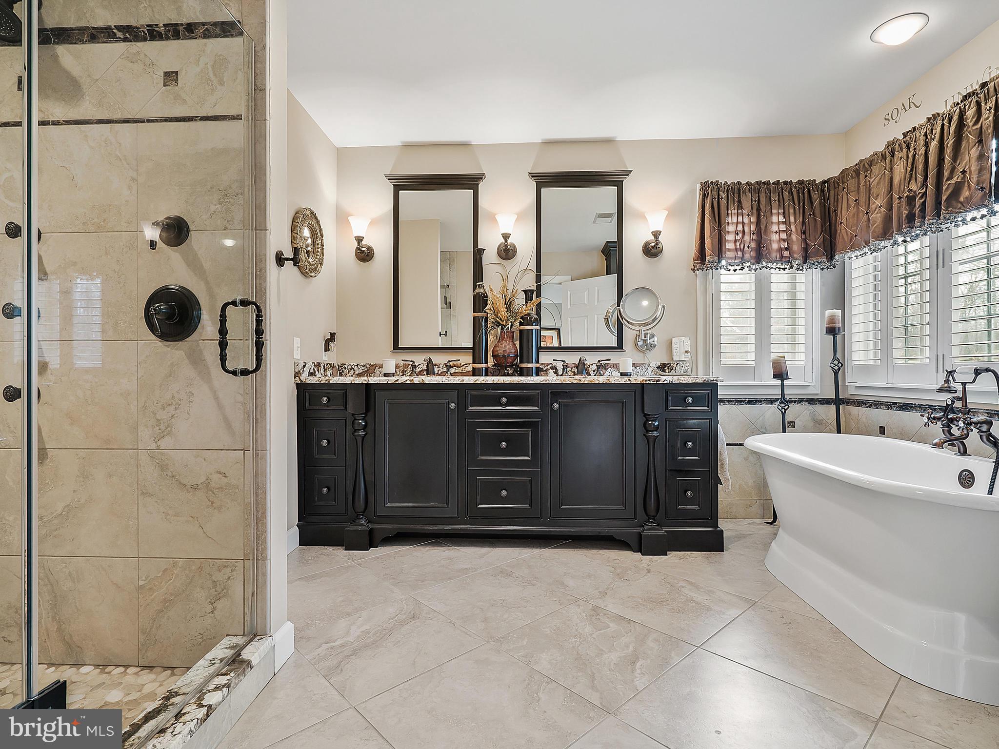 122 Seahawk Lane Edgewater, MD 21037 - Photo 34 of 65 Tile floors, double shower w/body sprays - AHH