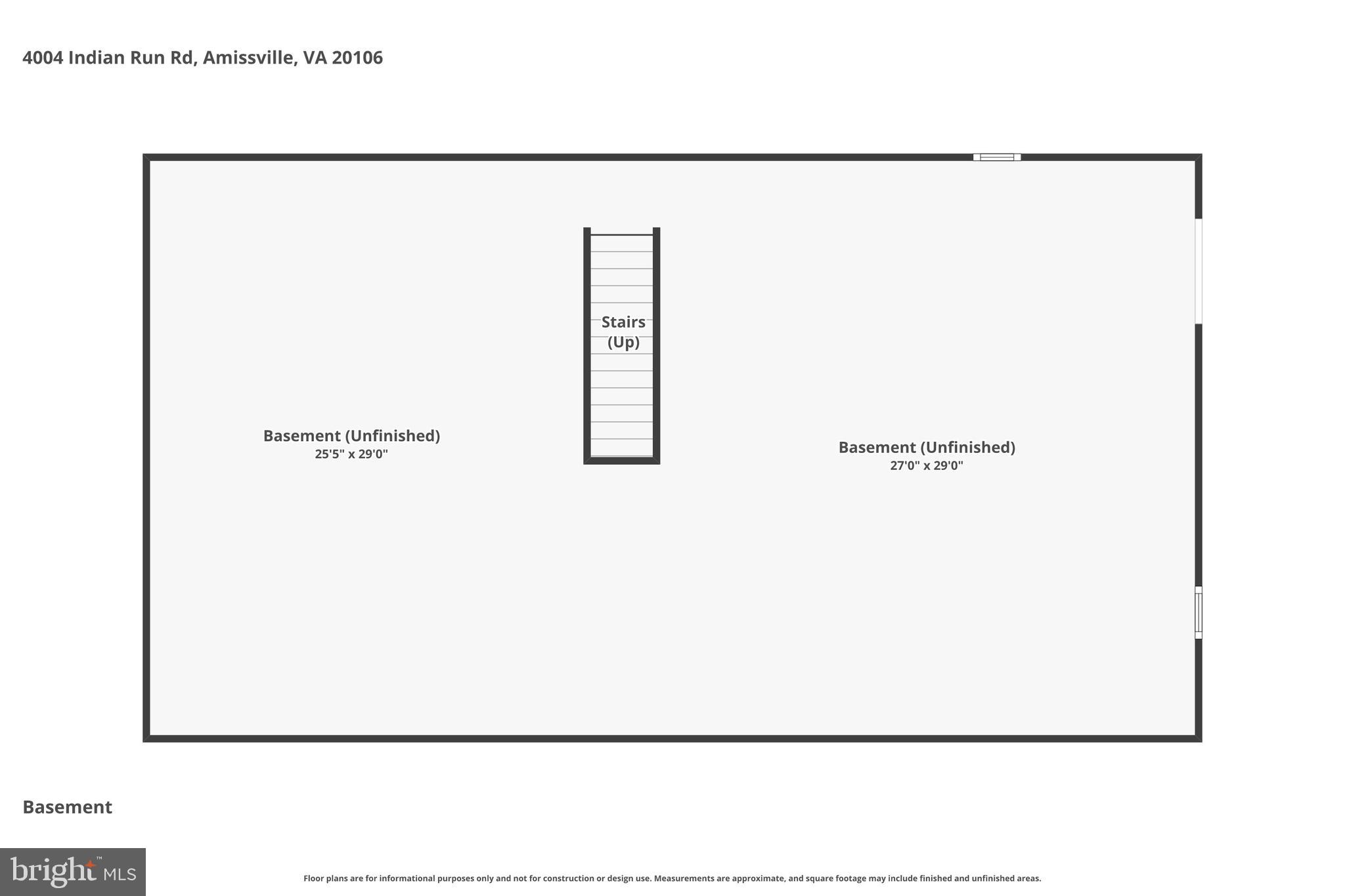 4004 Indian Run Road Amissville, VA 20106 - Photo 52 of 52 Lower Level Floor Plan