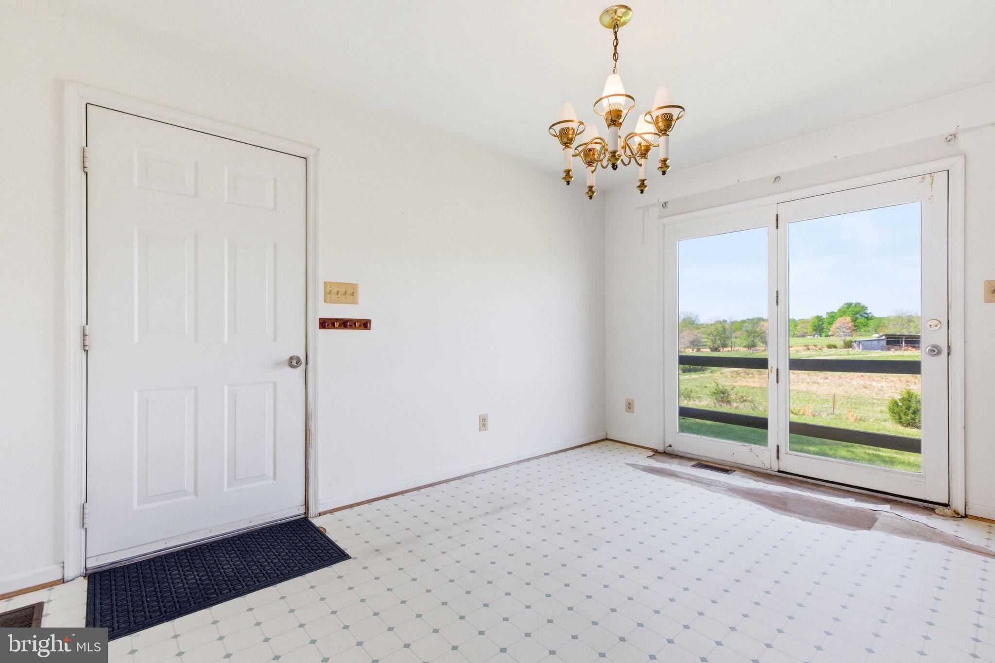 4004 Indian Run Road Amissville, VA 20106 - Photo 8 of 52 Dining area, garage and outdoor access