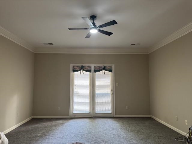 8668 Stablemill Lane Memphis, TN 38016 - Photo 17 of 36 an empty room with window ceiling fan and hardwood floor