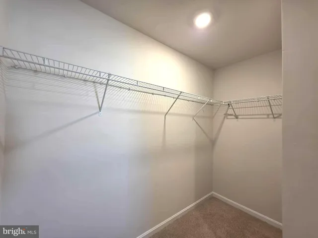 an empty room with an entryway