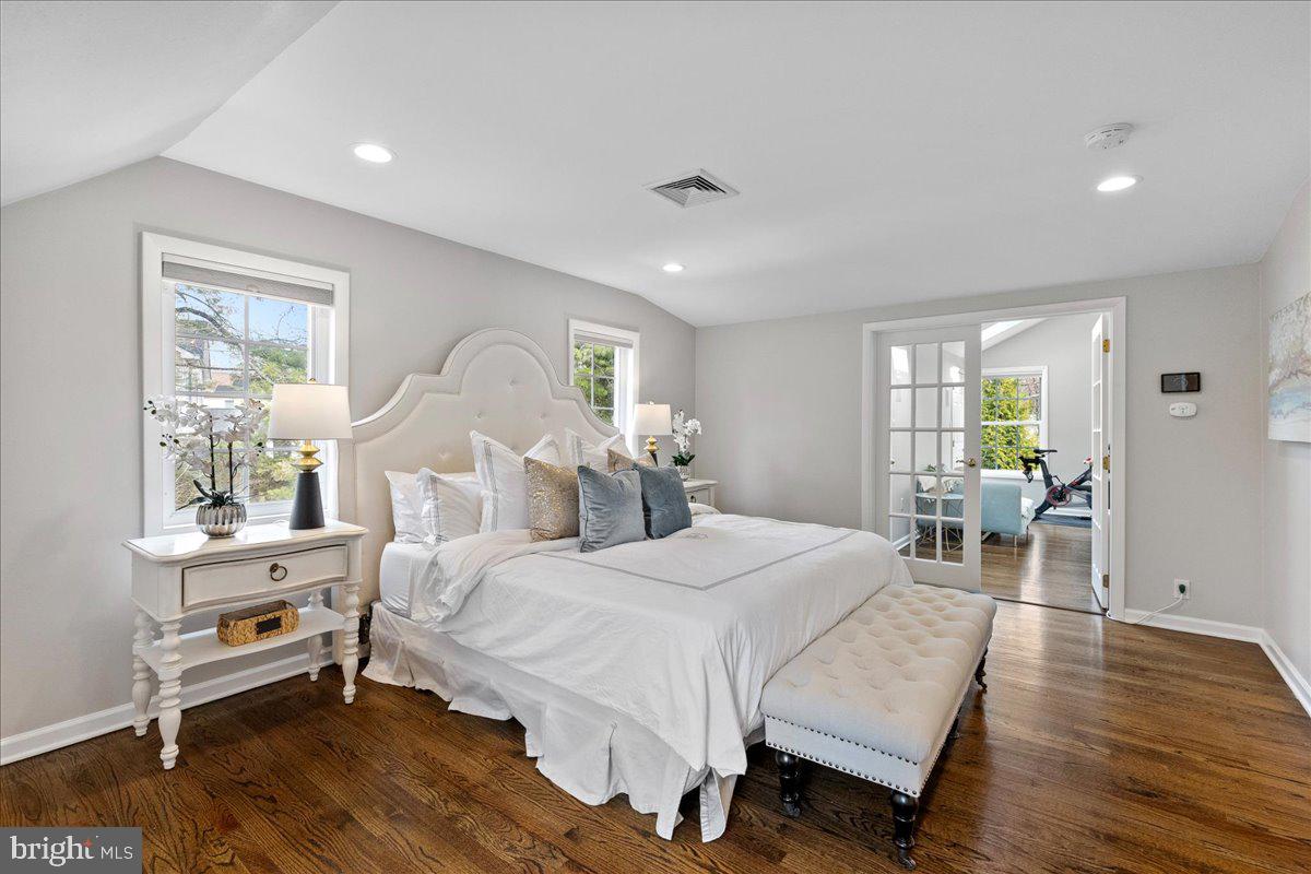 67 Randall Road Princeton, NJ 08540 - Photo 30 of 47 a bedroom with a bed and a table in it