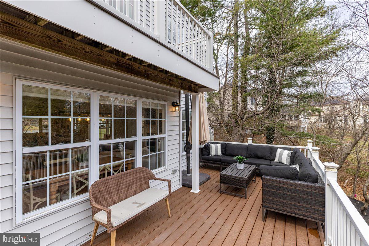 67 Randall Road Princeton, NJ 08540 - Photo 38 of 47 a view of outdoor sitting area with furniture and wooden deck