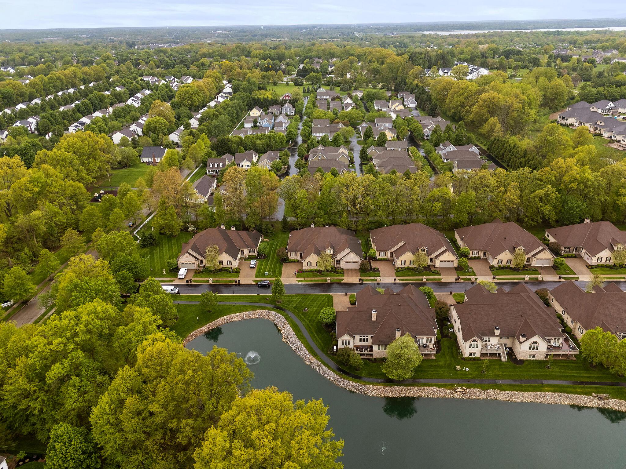 5482 Slater Ridge Westerville, OH 43082 - Photo 47 of 50 aerial view 2