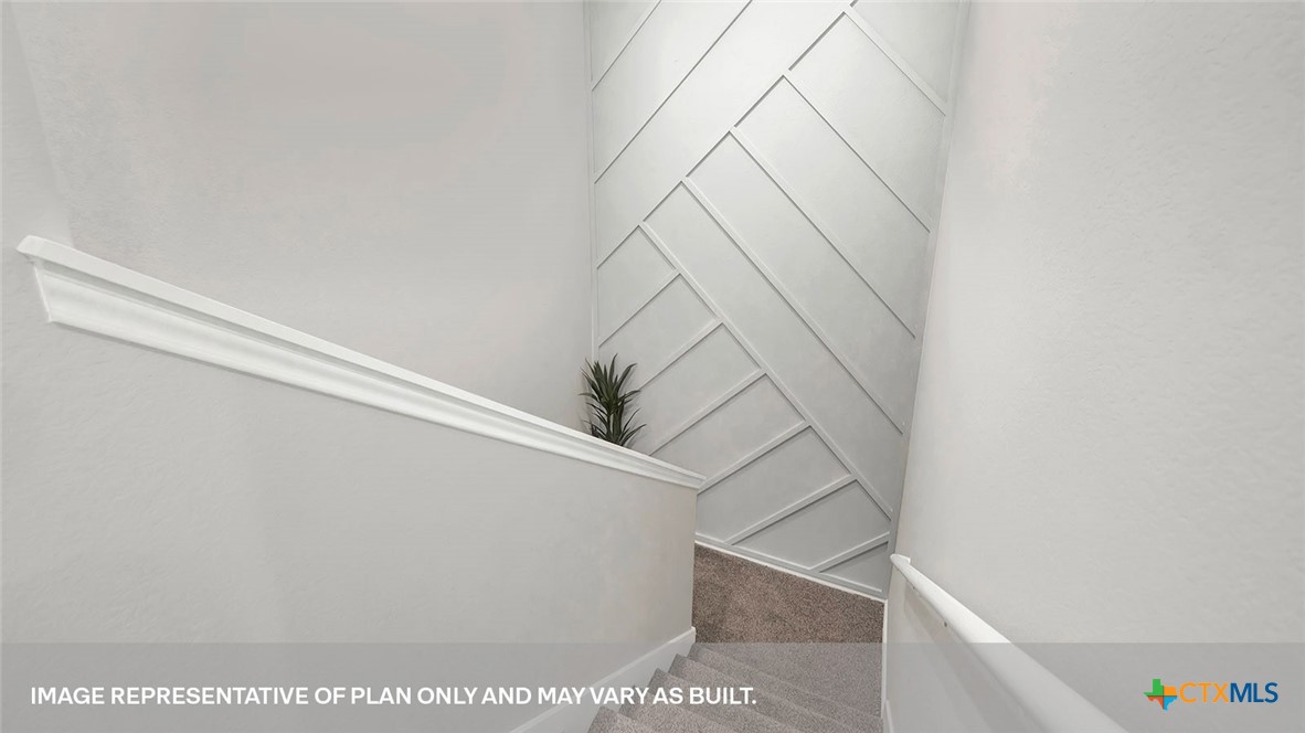 125 Kendall Lane Lockhart, TX 78644 - Photo 14 of 30 a view of staircase with white walls