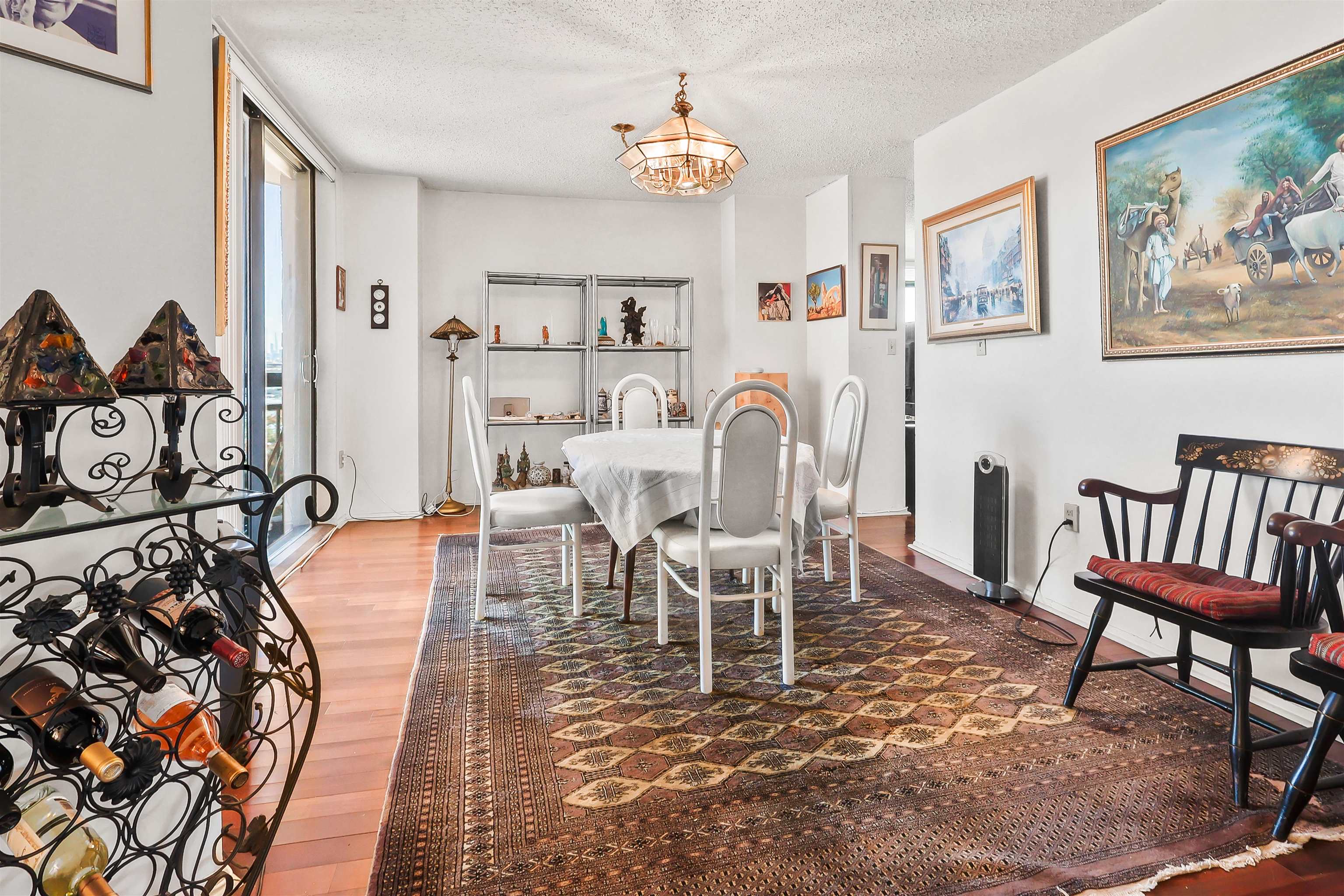 401 Harmon Cove Tower, Unit 401 Secaucus, NJ 07094 - Photo 3 of 49 a view of a dining room with furniture