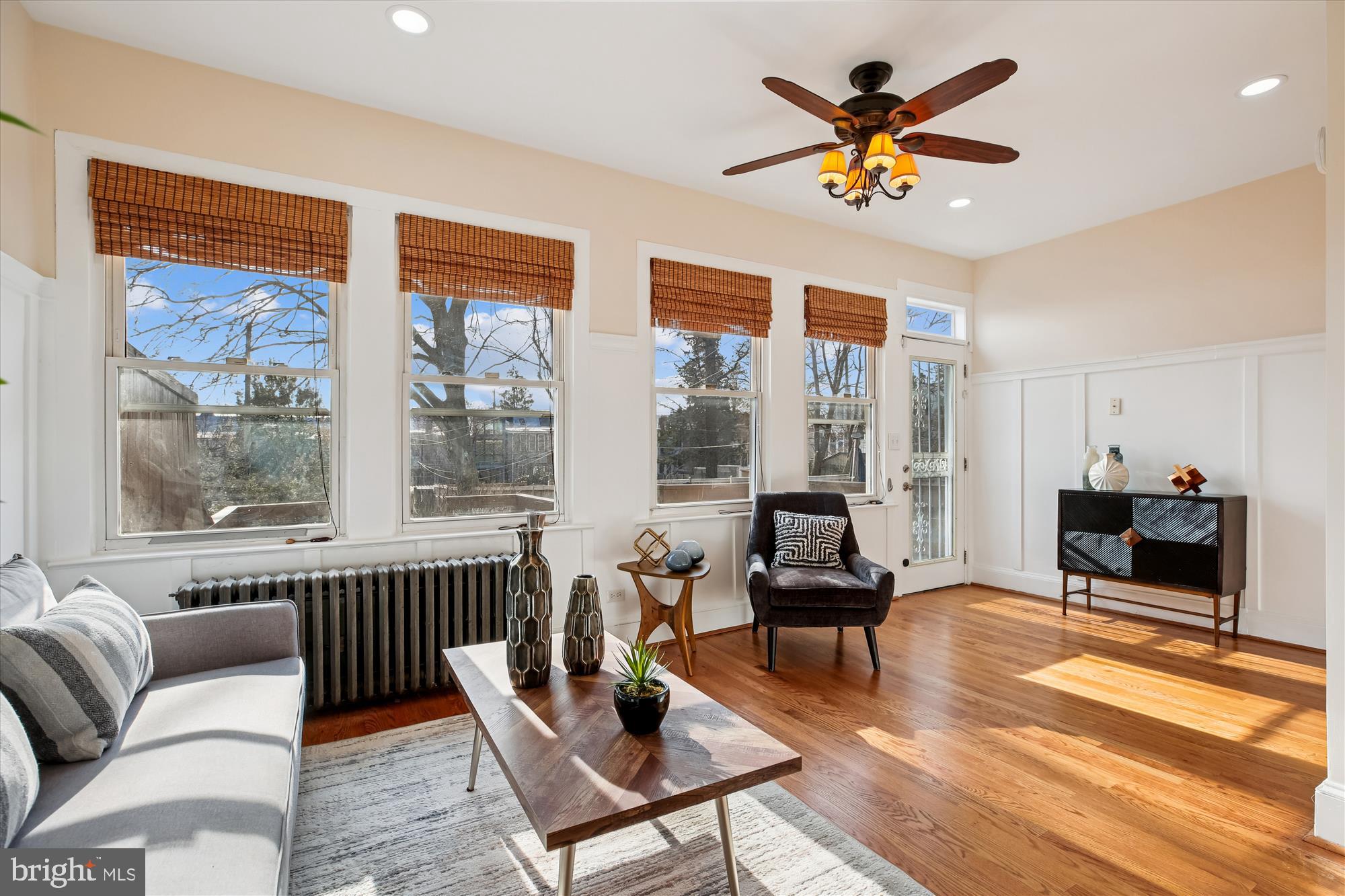 1412 Allison Street Northwest Washington, DC 20011 - Photo 15 of 62 a living room with furniture and a large window