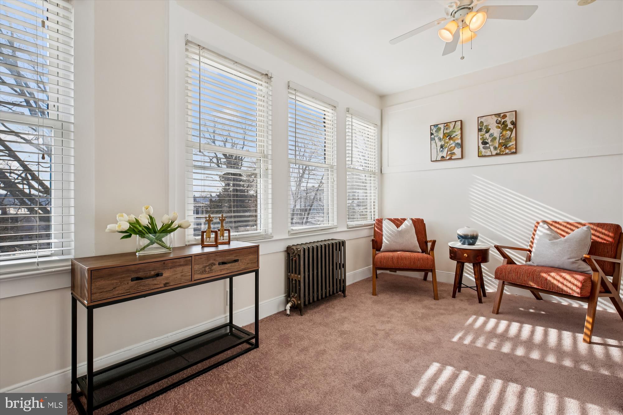 1412 Allison Street Northwest Washington, DC 20011 - Photo 33 of 62 a living room with furniture and a window