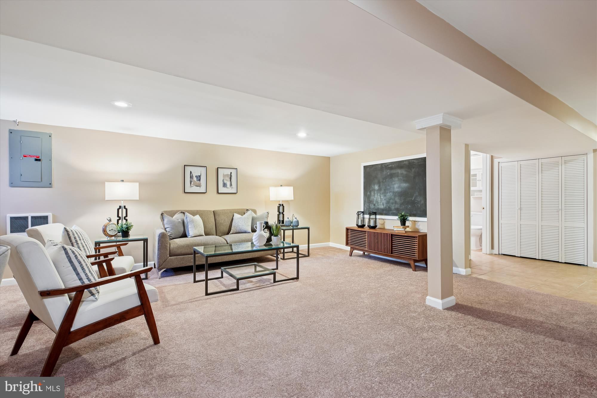 1412 Allison Street Northwest Washington, DC 20011 - Photo 41 of 62 a living room with furniture and a large window