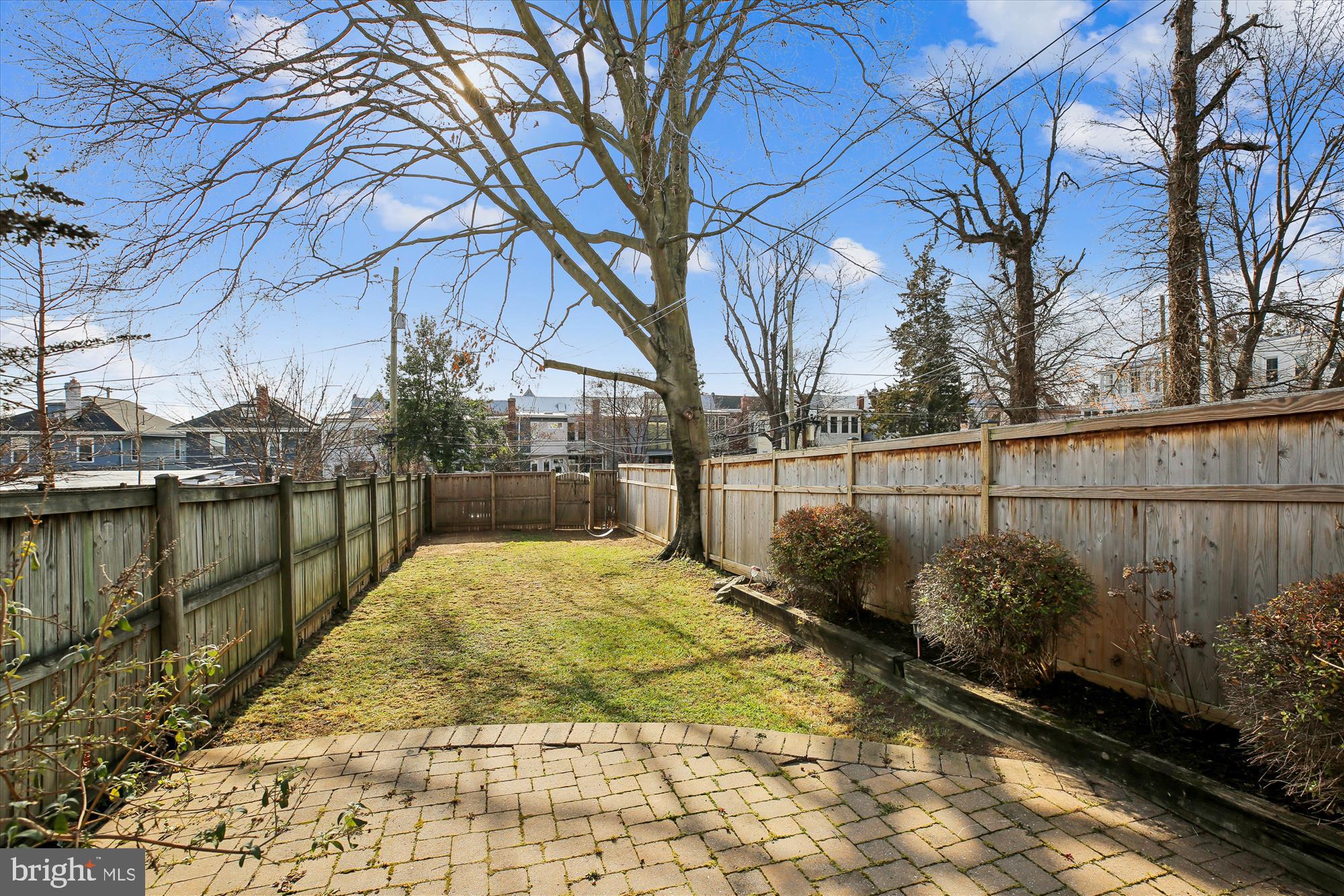 1412 Allison Street Northwest Washington, DC 20011 - Photo 55 of 62 Deep rear yard, can lead to alley parking