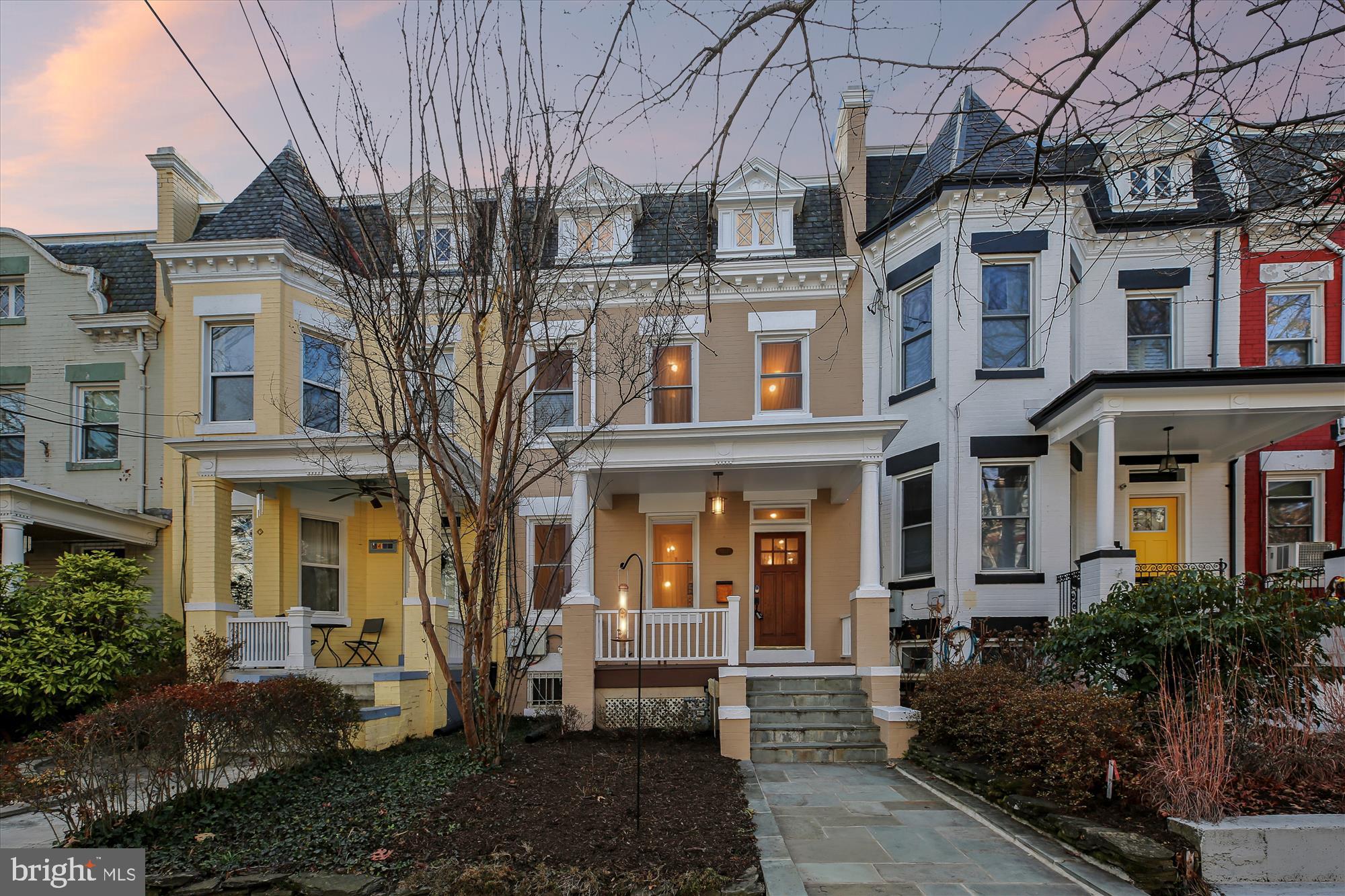 1412 Allison Street Northwest Washington, DC 20011 - Photo 62 of 62 a view of a brick building next to a yard