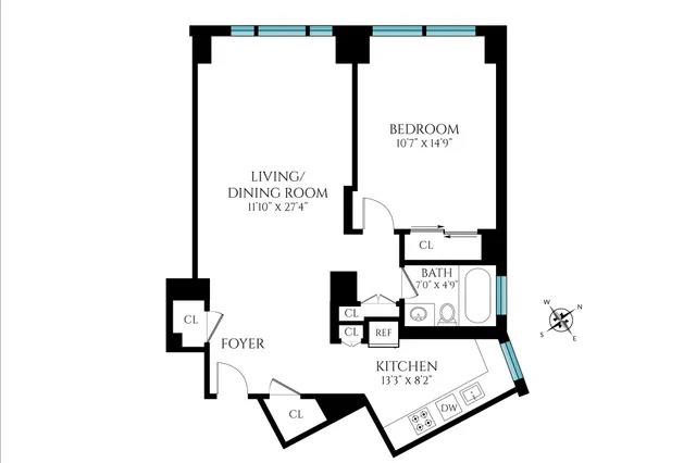 $715,000 | 2025 Broadway, Unit 18D | Upper West Side