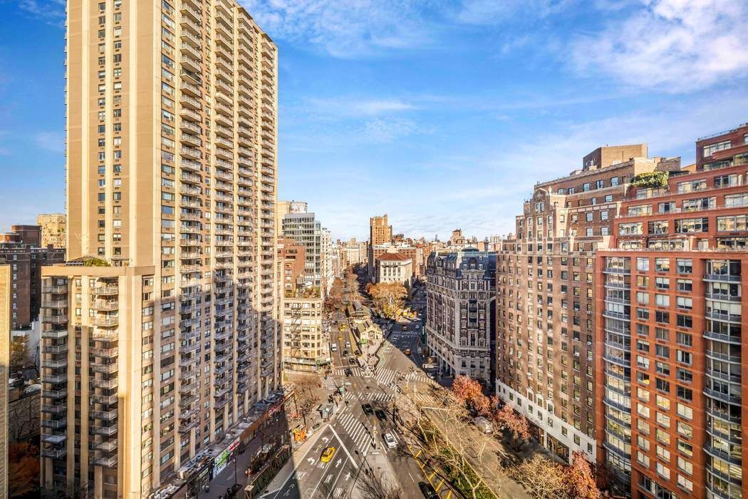 2025 Broadway, Unit 18D Manhattan, NY 10023 - Photo 6 of 12 a view of a city with tall buildings